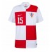 Kroatien Mario Pasalic #15 Fußballbekleidung Heimtrikot EM 2024 Kurzarm